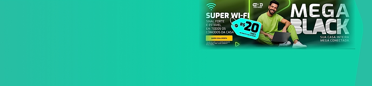 Imagem promocional da Algar com destaque para internet fibra óptica